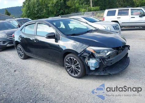 2015 Toyota Corolla S Premium z USA, uszkodzony, nr VIN 2T1BURHE6FC381868